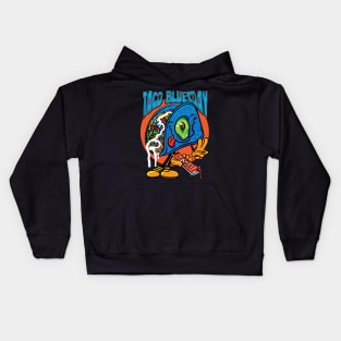 Taco Bluesday Blue Corn Taco Kids Hoodie